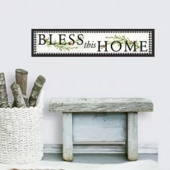 Bless This Home Country Quote Peel And Stick Wall Decal - RoomMates