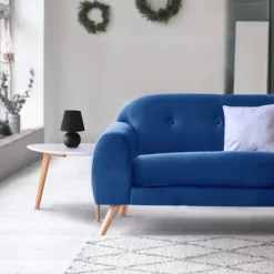 8.66" Petite Ceramic Orb Base Bedside Table Desk Lamp With Matching Tapered Drum Fabric Shade Black - Creekwood Home -Home Decoration Store GUEST 4207162a 015a 4134 bd9f b82bf961f6c3