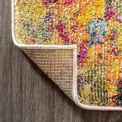 Contemporary POP Modern Abstract Area Rug - JONATHAN Y 3 Contemporary POP Modern Abstract Area Rug - JONATHAN Y - Image 3