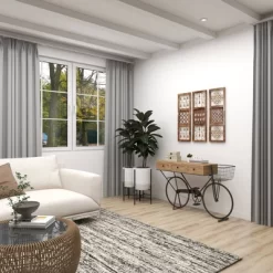 Wood Geometric Intricately Carved Wall Decor With Bells Set Of 3 Brown - Olivia & May -Home Decoration Store GUEST 44d4b656 2cc0 4fc2 999d 6a7cd9c31016