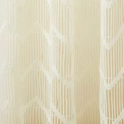 1pc 50"x84" Sheer Zig Zag Macrame Curtain Panel Cream - Opalhouse™ Designed With Jungalow™ -Home Decoration Store GUEST 453c4af7 309c 4148 8efd 84874224d2bb