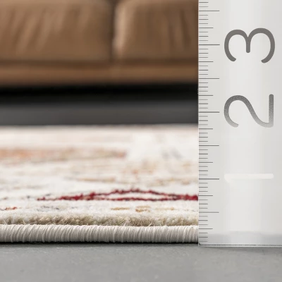 NuLOOM Astrid Traditional Motif Fringe Area Rug 2 NuLOOM Astrid Traditional Motif Fringe Area Rug - Image 2