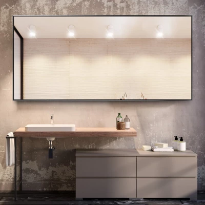 Brenda Oversize Bathroom/Vanity Mirror, Large Full Length Mirror, Leaning Against The Wall - The Pop Home 3 Brenda Oversize Bathroom/Vanity Mirror, Large Full Length Mirror, Leaning Against The Wall - The Pop Home - Image 3