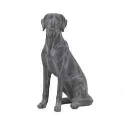 Magnesium Oxide Modern Farmhouse Dog Garden Sculpture Black - Olivia & May 12 Magnesium Oxide Modern Farmhouse Dog Garden Sculpture Black - Olivia & May -Home Decoration Store GUEST 485db883 50a8 455f 9e64 f23afa00b6a2