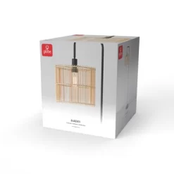 58" Barden Matte Black Floor Lamp With Bamboo Shade - Globe Electric -Home Decoration Store GUEST 48b13015 f164 46c4 a675 b4ed6e824697