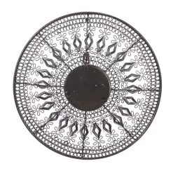 Set Of 3 Metal Plate Wall Decors With Intricate Pattern Black - Olivia & May 8 Set Of 3 Metal Plate Wall Decors With Intricate Pattern Black - Olivia & May -Home Decoration Store GUEST 49f224c0 5dd8 4059 a6ca daa1242e2bab