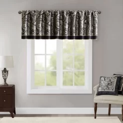 18"x50" Charlotte Jacquard Window Valance -Home Decoration Store GUEST 4a4a9f80 f0a0 46c3 a306 9873734ebe0c