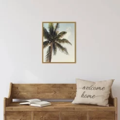 16" X 20" Coconut Palm By Olivia Joy Framed Canvas Wall Art - Amanti Art -Home Decoration Store GUEST 4bad1905 1db5 4083 b0bb adcc6c7e213e