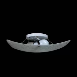 Flushmount Ceiling Light With Scroll Swirl Design White - Simple Designs -Home Decoration Store GUEST 4c5203b7 f599 4458 b424 c06a6660fdcc