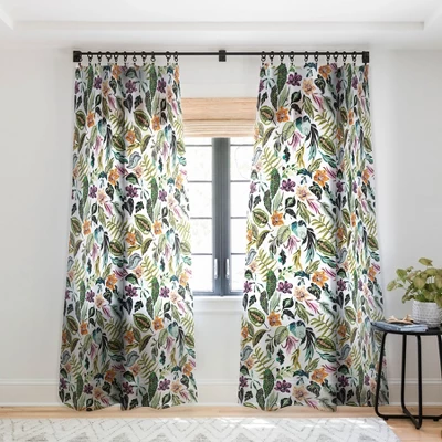 Marta Barragan Camarasa Wild Colorful Jungle FN5 Single Panel Sheer Window Curtain - Deny Designs 6 Marta Barragan Camarasa Wild Colorful Jungle FN5 Single Panel Sheer Window Curtain - Deny Designs - Image 6