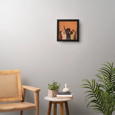Nawaalillustrations Power To The People Framed Wall Art Black - Deny Designs 4 Nawaalillustrations Power To The People Framed Wall Art Black - Deny Designs - Image 4