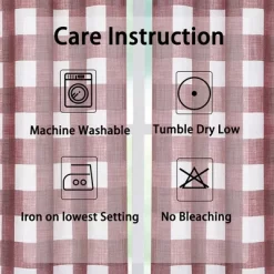 Trinity Linen Blend Tab Top Kitchen Curtains -Home Decoration Store GUEST 4de44238 ab7c 4ae2 a079 61f6115aae94