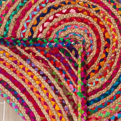 Elsie Stripe Woven Accent Rug Red - Safavieh 2 Elsie Stripe Woven Accent Rug Red - Safavieh - Image 2