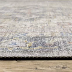 Marcel Vintage Traditional Medallion Area Rug Blue/Gold - Captiv8e Designs -Home Decoration Store GUEST 501006e8 a5a0 4e9b 847a 9efe7f47a2f7