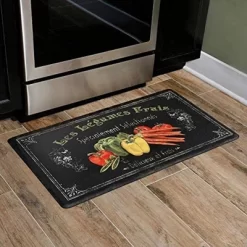 Les Legumes 20" X 36" Oil & Stain Resistant Anti-Fatigue Kitchen Floor Mat