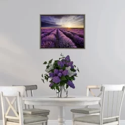 24"x18" Lavender Sunrise Framed Canvas Wall Art - Amanti Art 7 24"x18" Lavender Sunrise Framed Canvas Wall Art - Amanti Art -Home Decoration Store GUEST 504db1be 82f6 4f20 a051 af78eed83271