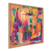 30" X 30" Sylvie I Feel Pretty Framed Canvas By Leah Nadeau Natural - Kate & Laurel All Things Decor