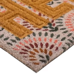 Northlight Brown And Pink "Hello" Floral Coir Outdoor Doormat 18" X 30" 9 Northlight Brown And Pink "Hello" Floral Coir Outdoor Doormat 18" X 30" -Home Decoration Store GUEST 52b85715 9336 409c bd0b 74356772ab8d