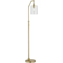 Possini Euro Design Kipling Modern 62 1/2" Tall Downbridge Arc Floor Lamp Warm Gold Metal Clear Glass Shade For Living Room Reading House 11 Possini Euro Design Kipling Modern 62 1/2" Tall Downbridge Arc Floor Lamp Warm Gold Metal Clear Glass Shade For Living Room Reading House -Home Decoration Store GUEST 52dbd3a2 6537 44d4 abc1 e679cd209df7
