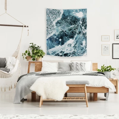Americanflat Sea Marble By Emanuela Carratoni Wall Tapestry 1 Americanflat Sea Marble By Emanuela Carratoni Wall Tapestry