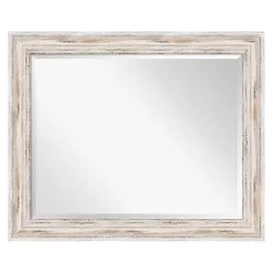 Alexandria White Wash Framed Wall Mirror - Amanti Art 24 Alexandria White Wash Framed Wall Mirror - Amanti Art -Home Decoration Store GUEST 5347ae99 e750 47fa ae55 cb003afc9190