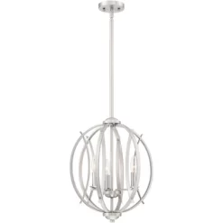 Possini Euro Design Spherical Brushed Nickel Pendant Chandelier 16" Wide Modern Orb 3-Light Fixture For Dining Room House Foyer Kitchen Island Bedroom 11 Possini Euro Design Spherical Brushed Nickel Pendant Chandelier 16" Wide Modern Orb 3-Light Fixture For Dining Room House Foyer Kitchen Island Bedroom -Home Decoration Store GUEST 53981008 6d8c 439b 9840 62ab4917ae62