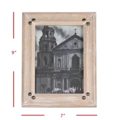 5x7 Inches Natural Wood & Glass Photo Frame - Foreside Home & Garden 10 5x7 Inches Natural Wood & Glass Photo Frame - Foreside Home & Garden -Home Decoration Store GUEST 53bab90e f31d 4e17 bb0f 427aa1909fcc