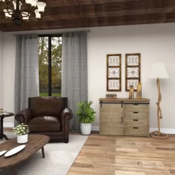 36" X 14" Wood Scroll Window Inspired Wall Decor With Metal Scrollwork Relief Brown - Olivia & May -Home Decoration Store GUEST 55abac87 3bec 4118 b470 01408794f5a9