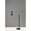 Oscar Adjustable Floor Lamp Black - Adesso