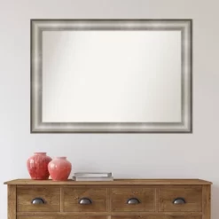41" X 29" Non-Beveled Imperial Silver Wall Mirror - Amanti Art 13 41" X 29" Non-Beveled Imperial Silver Wall Mirror - Amanti Art -Home Decoration Store GUEST 5700449f c508 4f39 bc5c b0b7d73eb410