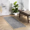 NuLOOM Sabby Hand Woven Leather Flatweave Area Rug