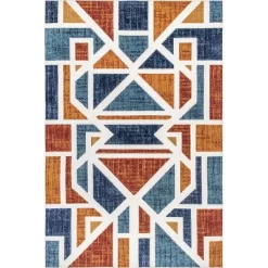 NuLOOM Alexia Contemporary Geometric Indoor/Outdoor Patio Area Rug -Home Decoration Store GUEST 57ab400a d5c8 4e64 9099 7231789ae701
