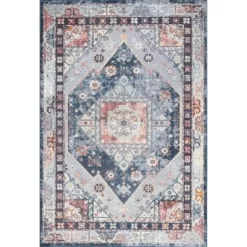 NuLOOM Kinsley Paneled Ornament Area Rug -Home Decoration Store GUEST 58d3f501 a190 459e b4c7 04b52aa07f4c