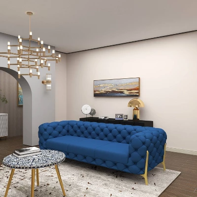 Canvas Geode Handmade Foiled And Brushstrokes Framed Wall Art With Gold Frame Gold - Olivia & May 9 Canvas Geode Handmade Foiled And Brushstrokes Framed Wall Art With Gold Frame Gold - Olivia & May - Image 9