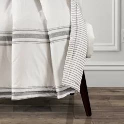 50"x60" Farmhouse Striped Throw Blanket - Lush Décor -Home Decoration Store GUEST 59bc7a96 7c02 4063 b45d 6132021ab90c