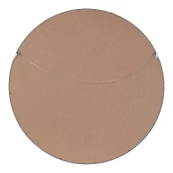 Travis Round Wood Accent Decorative Wall Mirror - Kate & Laurel All Things Decor -Home Decoration Store GUEST 59eef255 d22c 4690 8b14 8c9a9279f92d