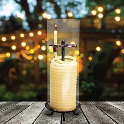 Candle By The Hour 80-Hour Candle With Glass Cylinder, Eco-friendly Natural Beeswax With Cotton Wick 8 Candle By The Hour 80-Hour Candle With Glass Cylinder, Eco-friendly Natural Beeswax With Cotton Wick -Home Decoration Store GUEST 5a000e0f b0b5 421b bcb2 d31a9afe697f