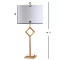 30.75" Metal/Resin Juno Table Lamp (Includes LED Light Bulb) Gold - JONATHAN Y 6 30.75" Metal/Resin Juno Table Lamp (Includes LED Light Bulb) Gold - JONATHAN Y -Home Decoration Store GUEST 5b3ef1bd 124c 40a7 a812 7e1435b1c994