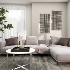 Metal Geometric Overlapping Lines Cross Hatch Wall Decor Black - Olivia & May -Home Decoration Store GUEST 5b51d687 dc9c 4161 bb33 7c4bbfbc5562