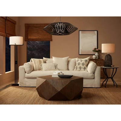 Possini Euro Design Planet Black Large Pendant Light 31 1/2" Wide Mid Century Modern White Glass For Dining Room House Foyer Kitchen Island Entryway 7 Possini Euro Design Planet Black Large Pendant Light 31 1/2" Wide Mid Century Modern White Glass For Dining Room House Foyer Kitchen Island Entryway - Image 7