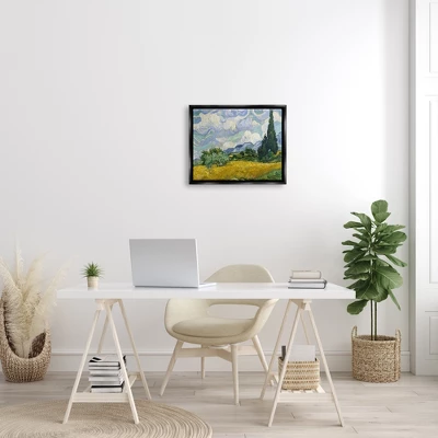 Stupell Industries Van Gogh Wheat Field With Cypresses Post Impressionist Painting 1 Stupell Industries Van Gogh Wheat Field With Cypresses Post Impressionist Painting
