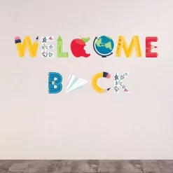Big Dot Of Happiness Back To School - Peel And Stick First Day Of School Classroom Decorations Large Banner Wall Decals - Welcome Back -Home Decoration Store GUEST 5c36fbd1 4872 4a48 925c 2ba15e1b5175