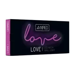 Amped Co 16" X 7” LED Neon Light Indoor Wall Sign With Line Switch, Magenta -Home Decoration Store GUEST 5e1e5434 5b52 4043 883b 4f6d26b20189