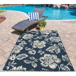 2'3"x4'6" Baja Poet Accent Rug Navy - Momeni -Home Decoration Store GUEST 5e1ff269 1a52 4221 835b 43b14d906bea
