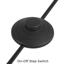 Franklin Iron Works Bramble Modern Industrial 71" Tall Arc Floor Lamp Matte Black Faux Wood Up Down Metal Cage Off-White Shade Living Room -Home Decoration Store GUEST 5f54ffa1 0f17 487c bd4e 90df9828f028