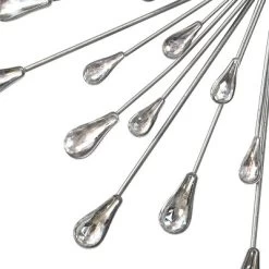 Stratton Home Decor S03042 Silver Acrylic Burst 16 X 16 X 1.75 Inch Metal Wall Art Room Decoration For Bedroom, Bathroom, Living Room, Or Kitchen 7 Stratton Home Decor S03042 Silver Acrylic Burst 16 X 16 X 1.75 Inch Metal Wall Art Room Decoration For Bedroom, Bathroom, Living Room, Or Kitchen -Home Decoration Store GUEST 5fb07ad5 044c 4dc6 8a66 8f4c46c49d2b