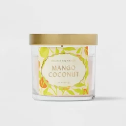 Glass Jar Mango Coconut Candle - Opalhouse™ -Home Decoration Store GUEST 5fde4c7c e49f 4dd8 9155 a3e0346ab1da