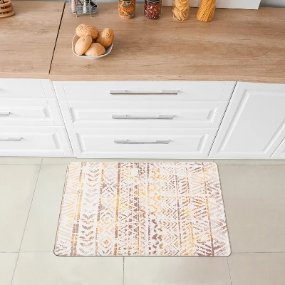 World Rug Gallery Geometric Bohemian Design Anti Fatigue Standing Mat 8 World Rug Gallery Geometric Bohemian Design Anti Fatigue Standing Mat - Image 8