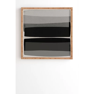 Orara Studio Modern Bamboo Framed Wall Art Black/White - Deny Designs 3 Orara Studio Modern Bamboo Framed Wall Art Black/White - Deny Designs - Image 3