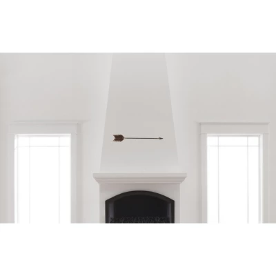 27.5" Metal Arrow Wall Décor Distressed Rust Finish - 3R Studios 10 27.5" Metal Arrow Wall Décor Distressed Rust Finish - 3R Studios - Image 10